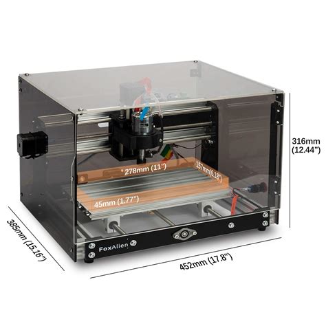 3018-se desktop cnc router machine with case|foxalien 3018 router machine.